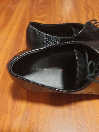 Zapatos de vestir negros para hombre