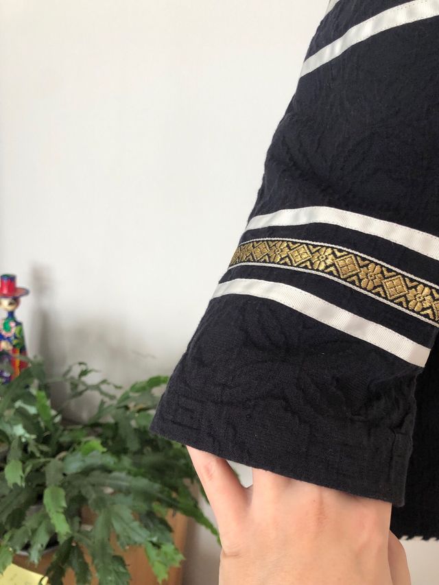 Sketch Concept Abrigo Bordado Étnico M