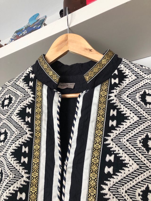 Sketch Concept Abrigo Bordado Étnico M