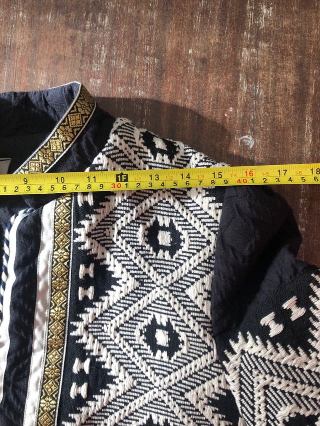 Sketch Concept Abrigo Bordado Étnico M