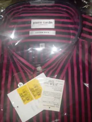 Camisa Pierre Cardin Talla L 70 e cada una