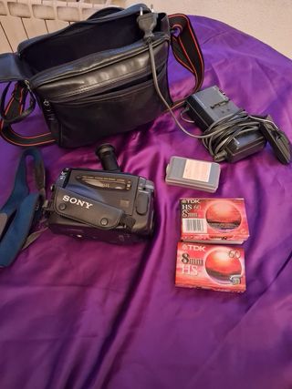 Cámara de vídeo Sony + Accesorios