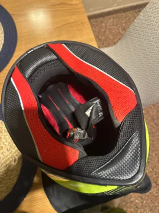 Casco Moto Shiro Amarillo y Negro