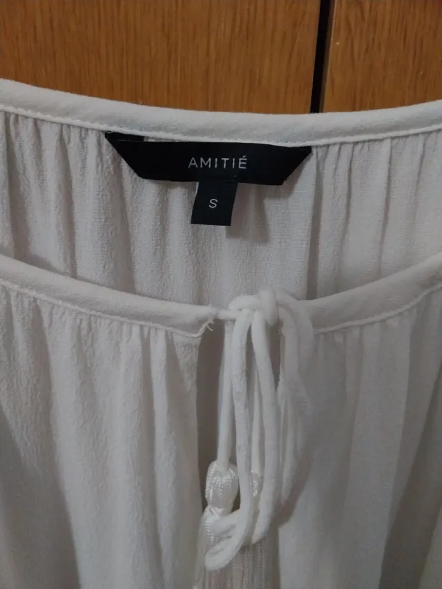 Blusa  AMITIE blanca talla M