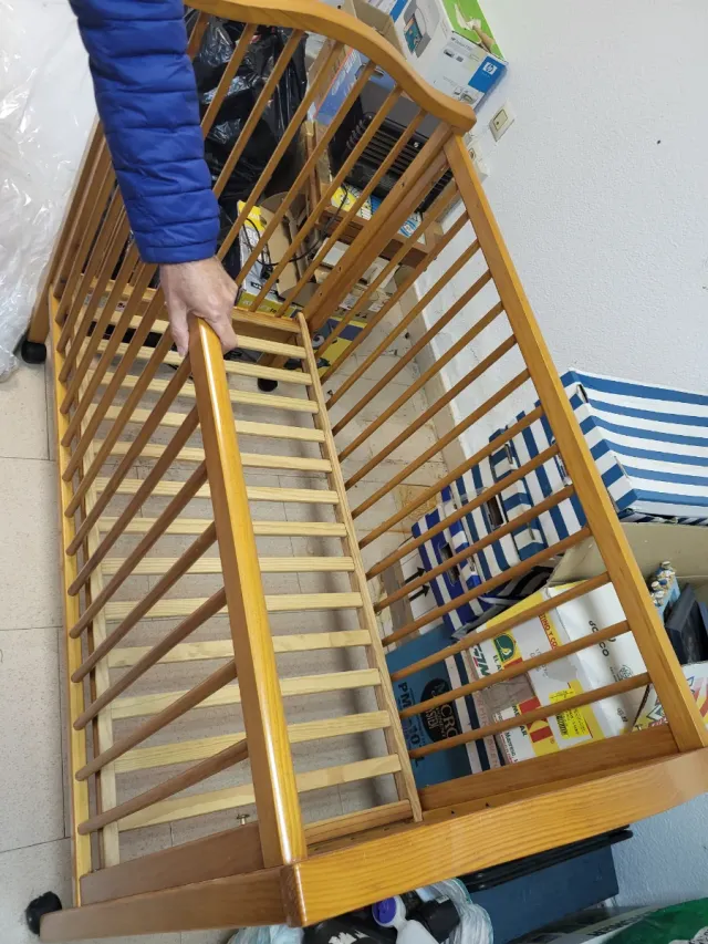 Cuna evolutiva madera maciza MAISON DU M