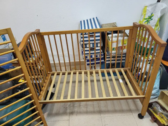 Cuna evolutiva madera maciza MAISON DU M