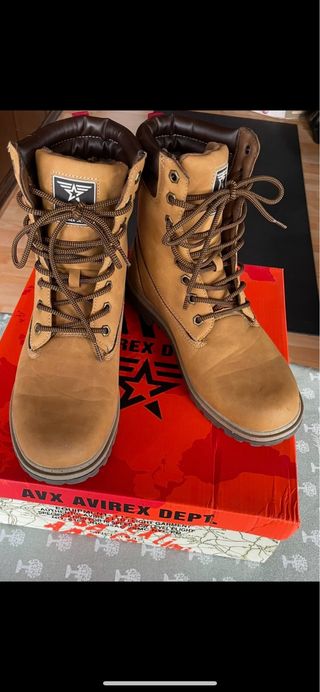 Scarponcino Avirex Beige/Marrone Tg 42