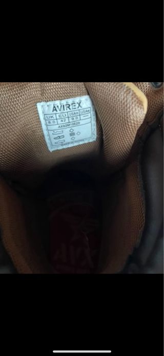 Scarponcino Avirex Beige/Marrone Tg 42