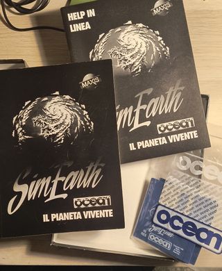 Sim Earth - (Commodore Amiga) BIG BOX Completo