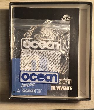 Sim Earth - (Commodore Amiga) BIG BOX Completo