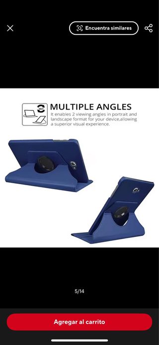 Funda para tablet Samsung Galaxi Tab A.