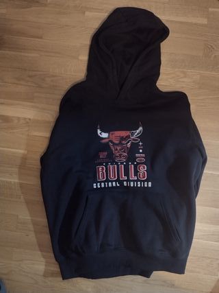 Sudadera Chicago Bulls Negra