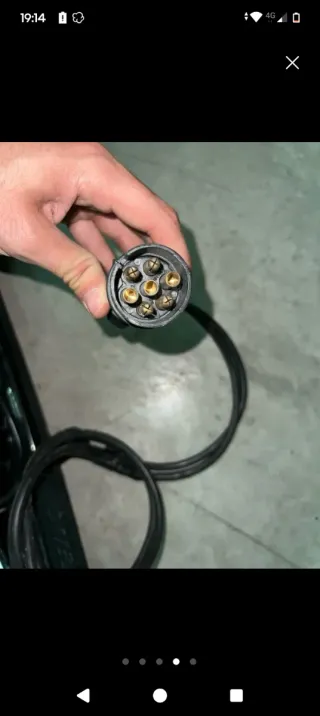 Luces de remolque con portamatrículas