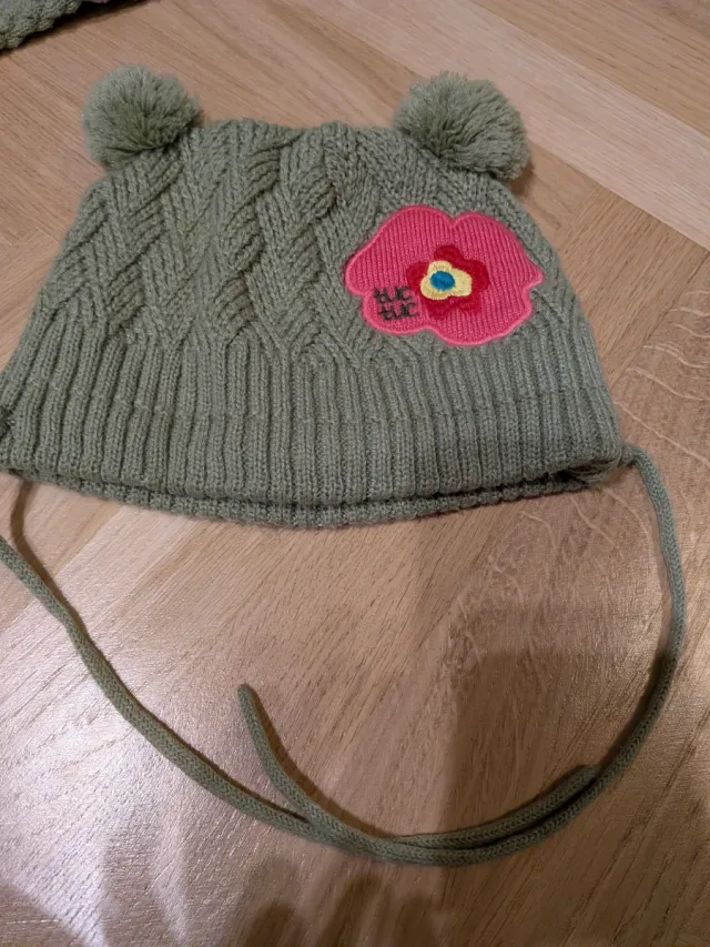 Conjunto de gorro y bufanda niña Tuctuc talla 4-6