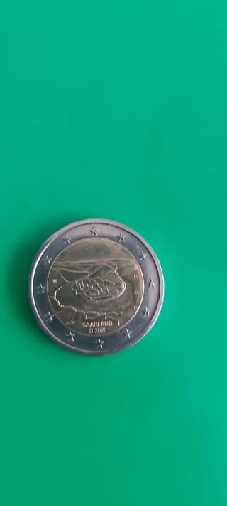 Moneda Conmemorativa Saarland D 2025