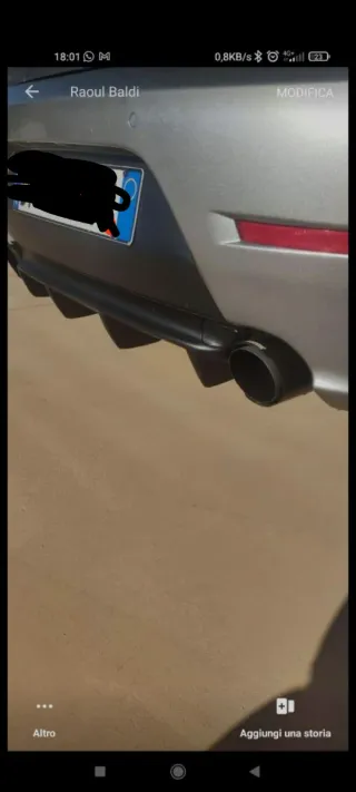 Spoiler posteriore Alfa 147 II serie