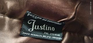 Abrigo mutón auténtico vintage estampado leopardo