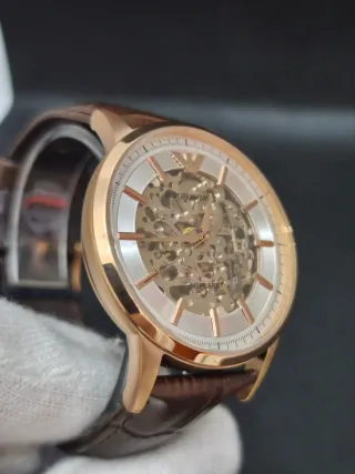 Reloj Emporio Armani Skeleton Automático 43mm