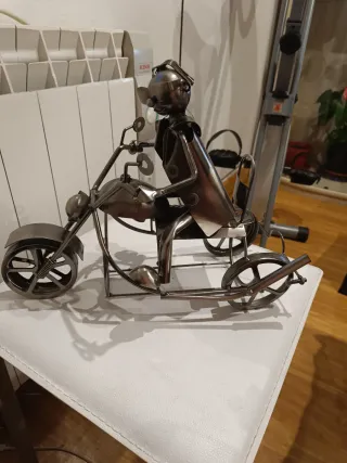 Botellero decorativo metal