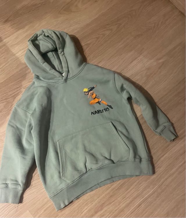 Sudadera Naruto Verde Naruto, Talla 9