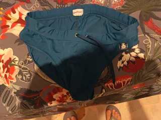 Slip da bagno Coast to Coast blu ottanio