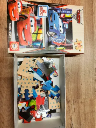 Puzzle Cars 16 Piezas Educa Madera