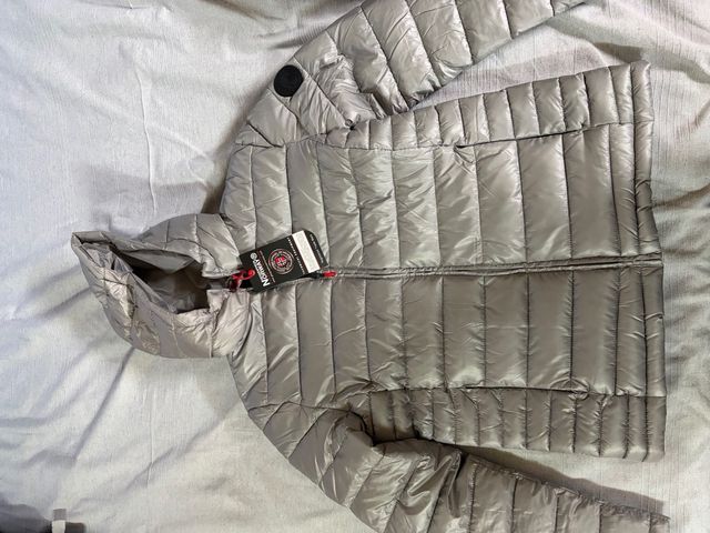 Chaqueta Norway gris con etiqueta