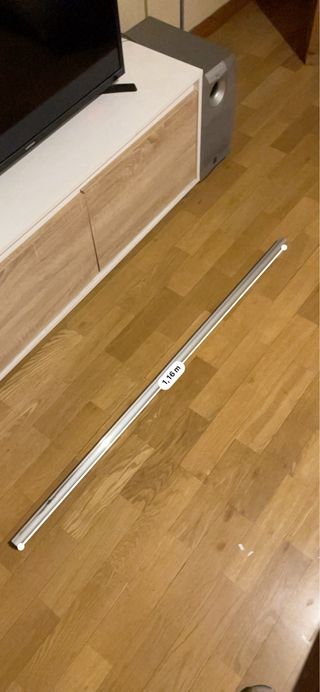 Barra per tenda in alluminio