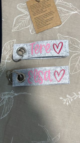 Llaveros personalizados con tu nombre