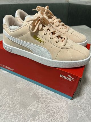 Zapatillas Puma Club || Jr Rosa