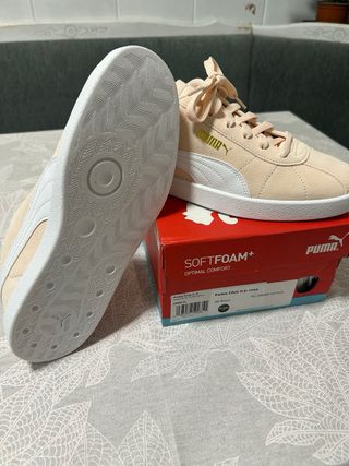 Zapatillas Puma Club || Jr Rosa