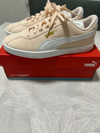 Zapatillas Puma Club || Jr Rosa