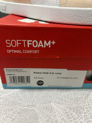 Zapatillas Puma Club || Jr Rosa