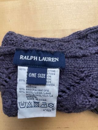 Guantes Ralph Lauren sin dedos