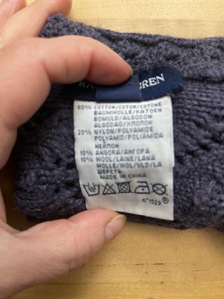 Guantes Ralph Lauren sin dedos