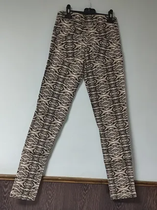 Pantalón elástico estampado