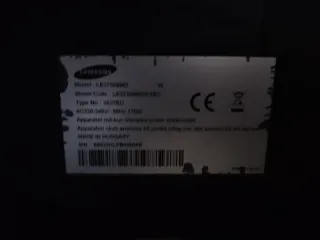 Televisión Samsung Negra