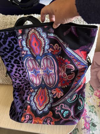 Bolso Desigual Multicolor Estampado