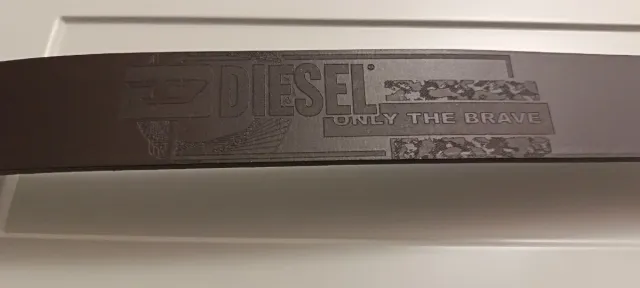 Cinturón Piel Marrón Diesel Hombre