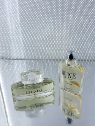 Miniaturas Perfume Christian Dior y Escada
