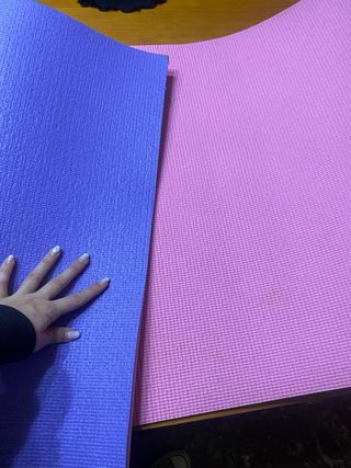 Esterilla de ejercicio rosa Just Be