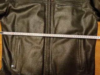 Cazadora de piel Cortefiel hombre marrón