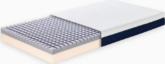 Cuna blanca Ikea GULLIVER + colchón ECUS CARE