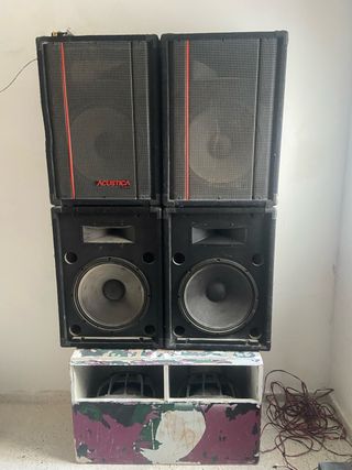Altavoces profesionales Acustica