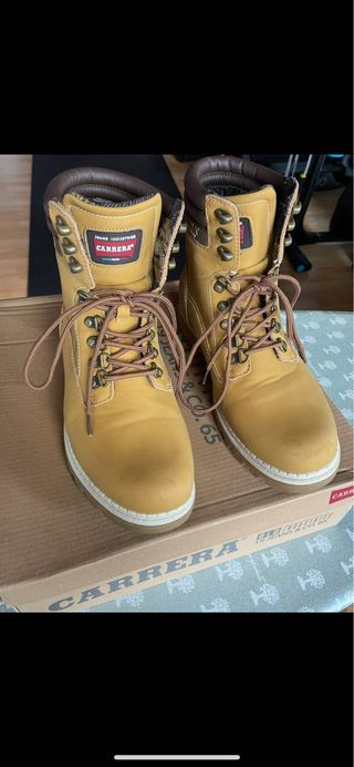 Scarponcini Carrera Giallo/Marrone Tg 40