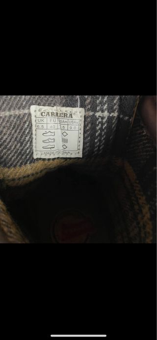 Scarponcini Carrera Giallo/Marrone Tg 40