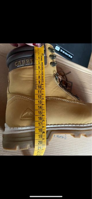 Scarponcini Carrera Giallo/Marrone Tg 40