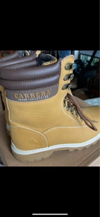 Scarponcini Carrera Giallo/Marrone Tg 40