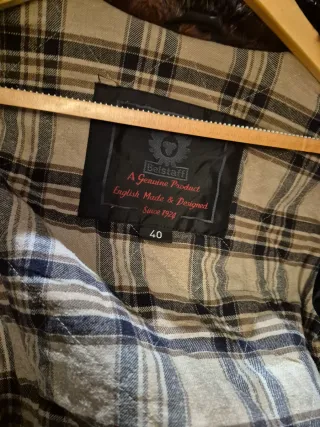 Chaqueta Belstaff T/40 Mujer Verde