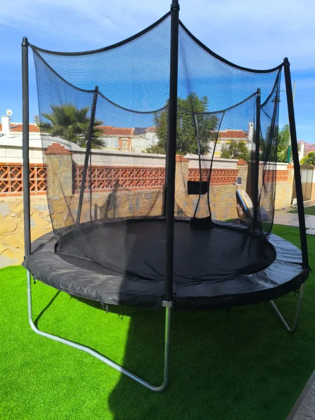 Cama elástica 3 metros con red de seguridad